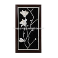 Única cáscara hecha cuadro de pared de forma de flor de Magnolia para la decoración